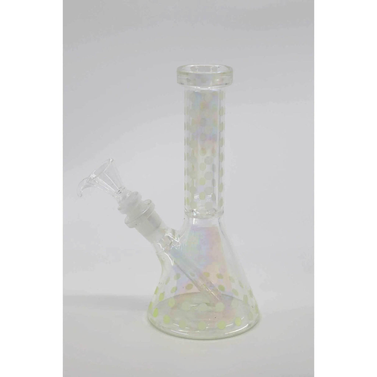8 inch Glow In The Dark Bicker Bong - SmokeMEGA