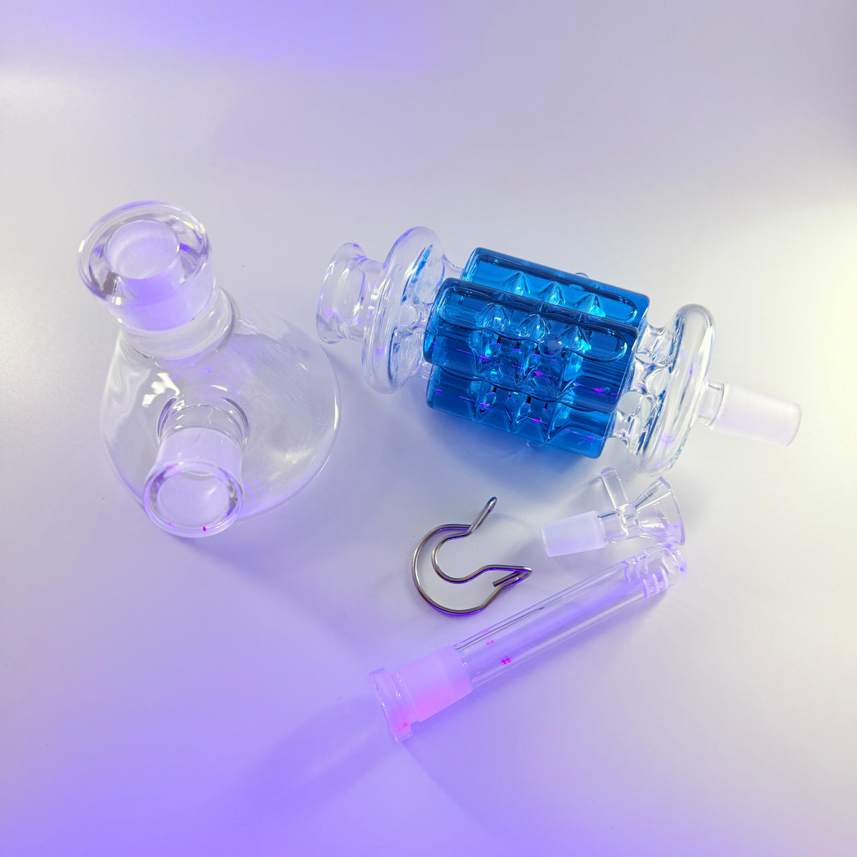 Glycerin Bong | Triple Coils Freezable 11 Inch Bong