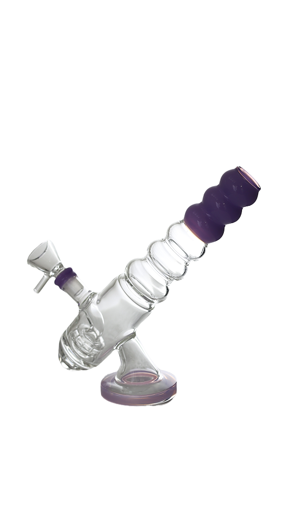 Colored Showerhead Perc Water Pipe Rig