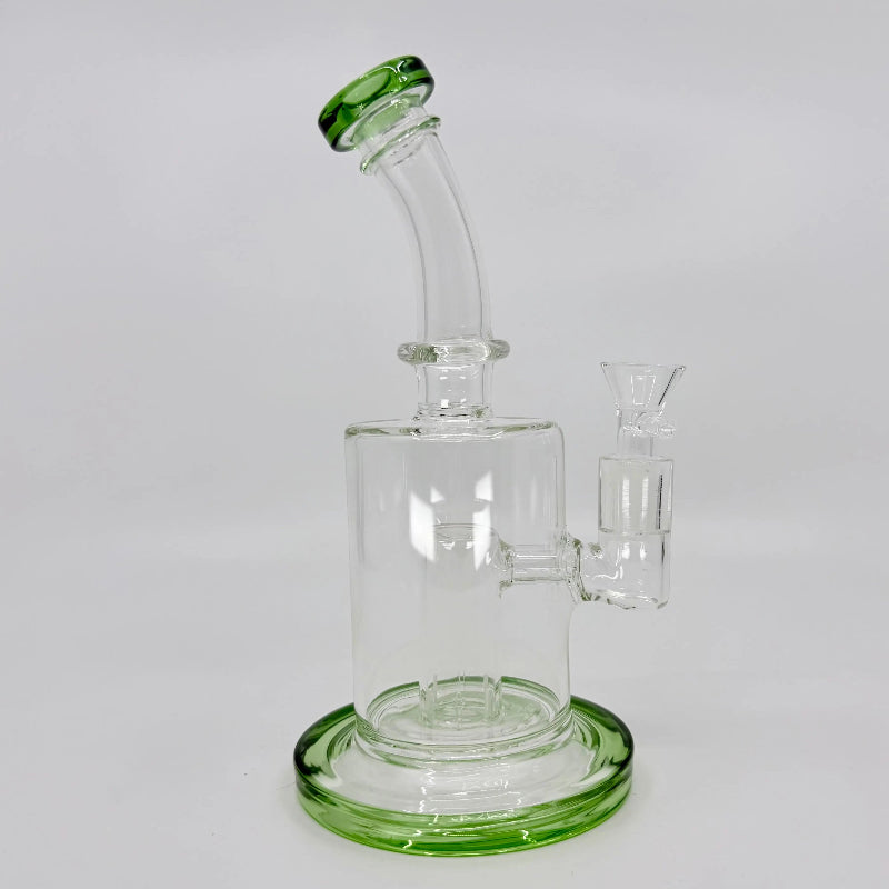 9" Tall Colorful Shower Head Dab Rig - Elevate Your Experience