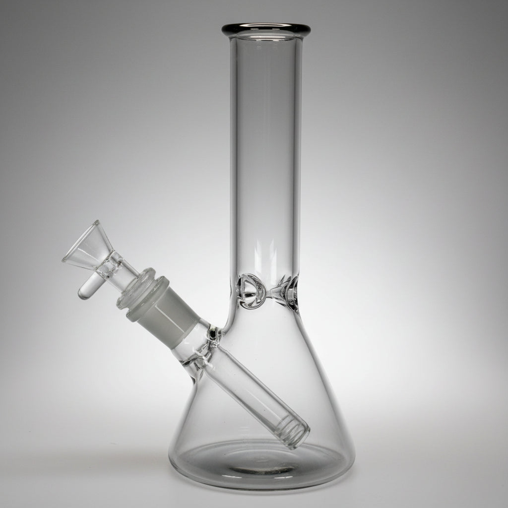 ALL NEW Metallic Beaker Bong - 8" Premium Design for Enhanced Experience