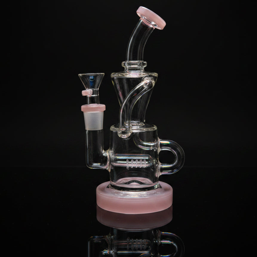 Adorable Inline Recycle Dab Rig | Compact & Stylish Design - SmokeMEGA