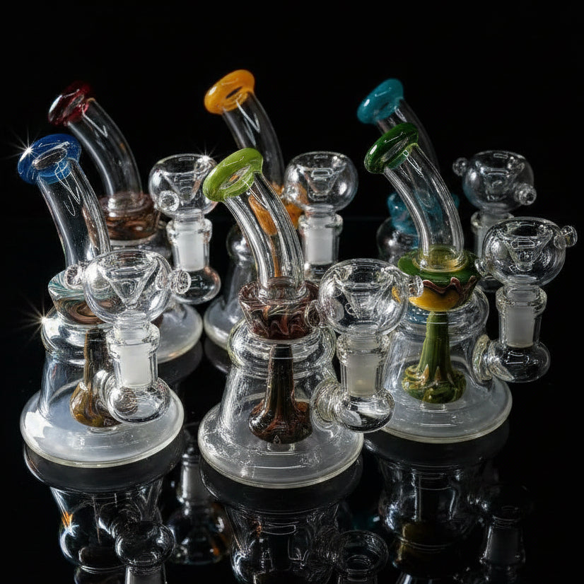 Aesthetic 6 Inch Dab Rig | Newest Colorful Design - SmokeMEGA