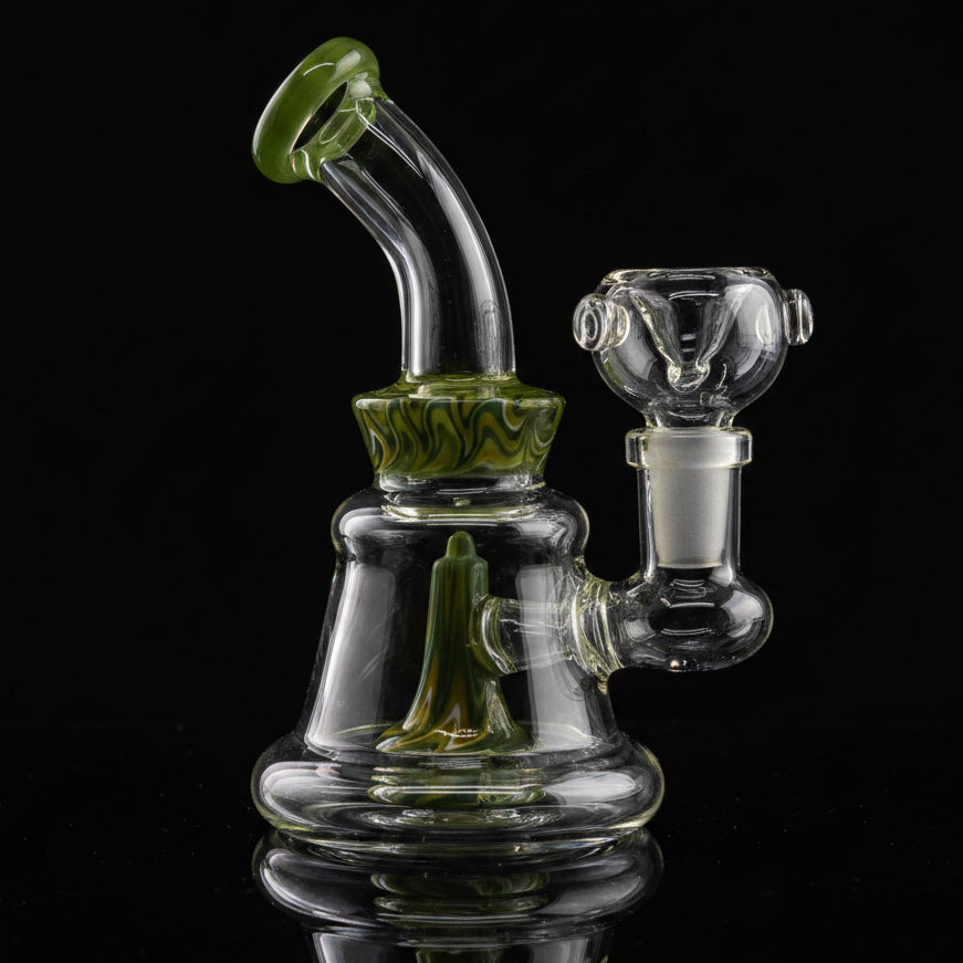 Aesthetic 6 Inch Dab Rig | Newest Colorful Design - SmokeMEGA