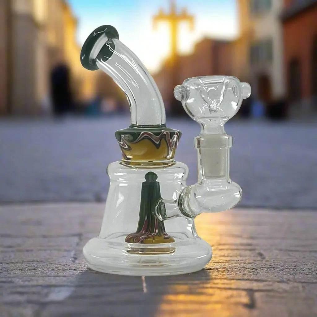Aesthetic 6 Inch Dab Rig | Newest Colorful Design - SmokeMEGA