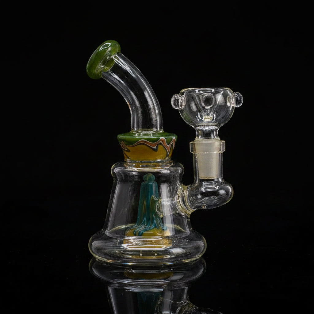 Aesthetic 6 Inch Dab Rig | Newest Colorful Design - SmokeMEGA