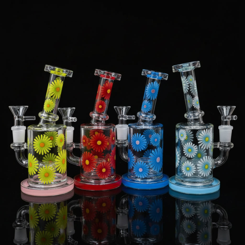 All new Flowers design Dab rig - SmokeMEGA