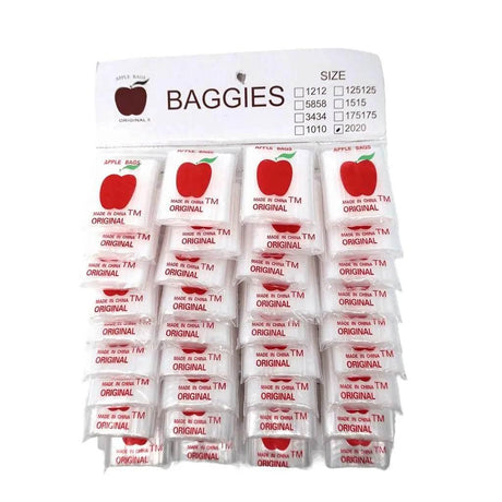 Apple Baggies- 1515 and 2020 size - SmokeMEGA