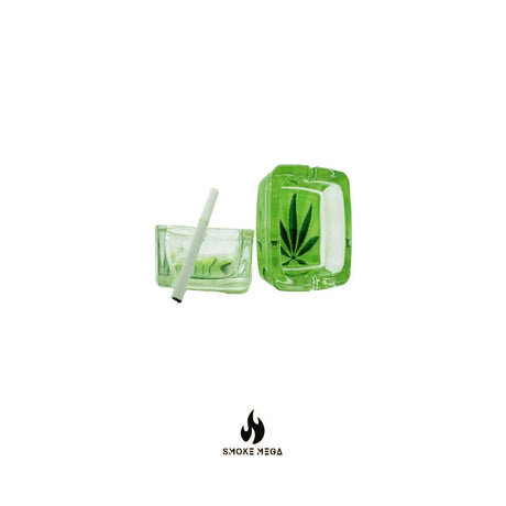 Ashtray- Exclusive Glass Ashtray - SmokeMEGA