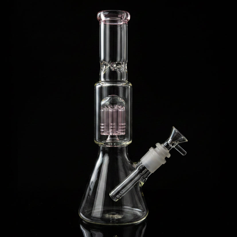 BONG | 10 Arm Perc Beaker Water Pipe Bong 12"