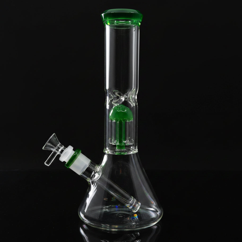 BONG | 11" JELLYFISH PERC BEAKER WATER PIPE (NEW)