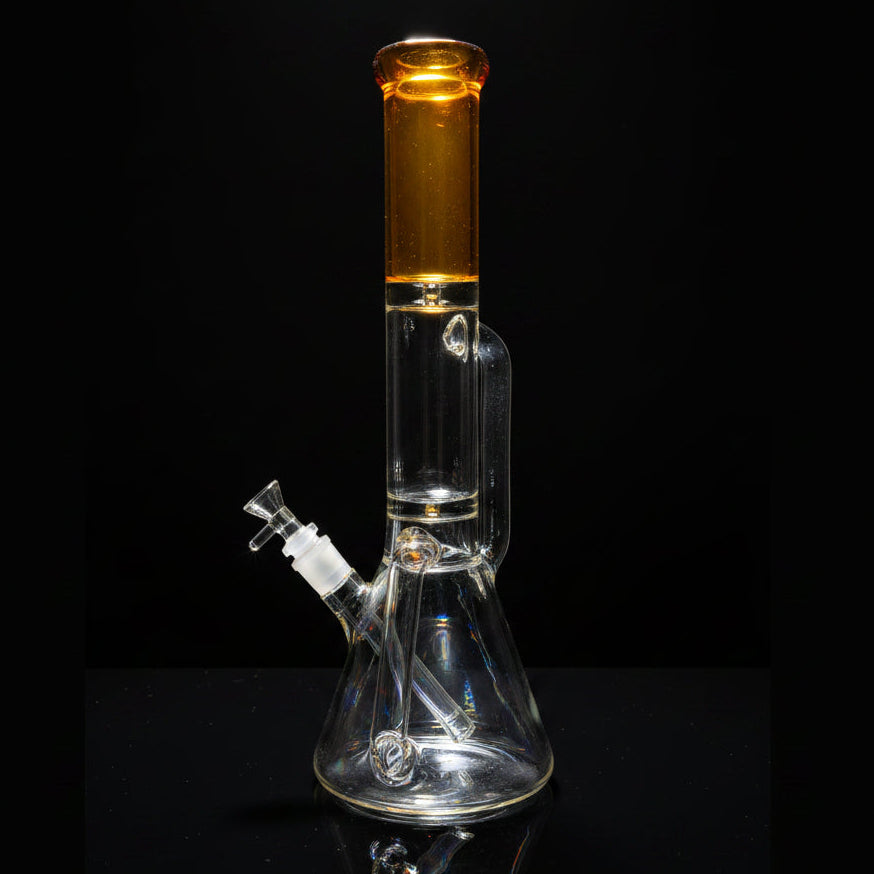 BONG | Retro Double Handle Beaker Bong 16"