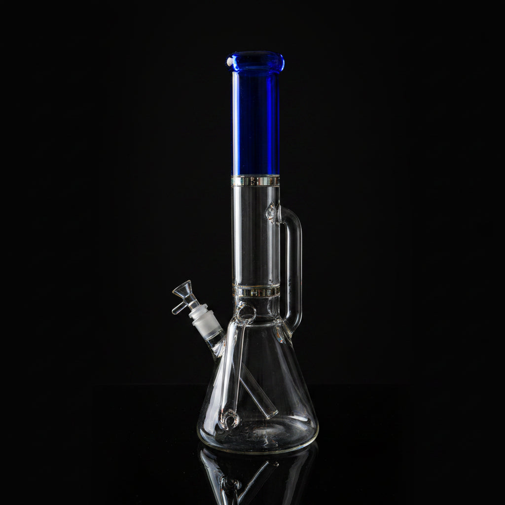 BONG | Retro Double Handle Beaker Bong 16"