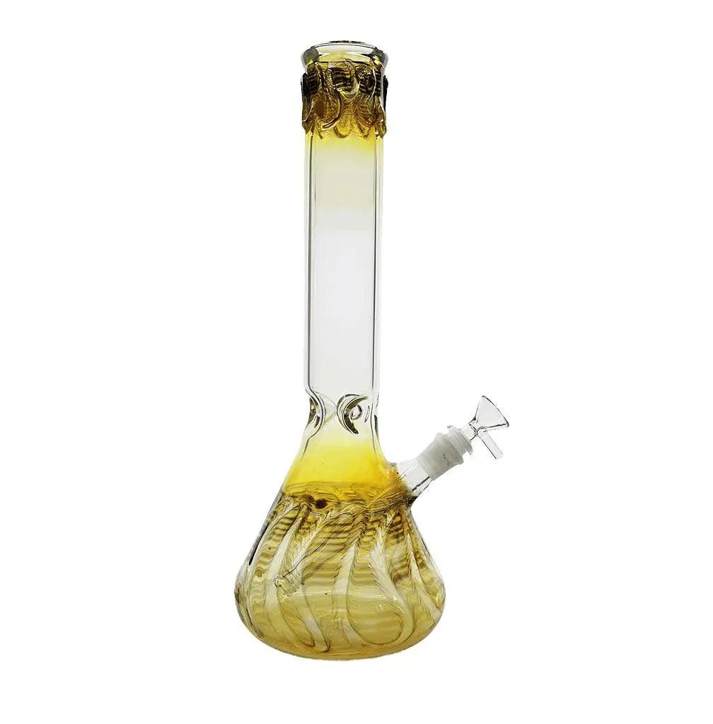 Beaker Bong | 15" Color Art 5mm American Made