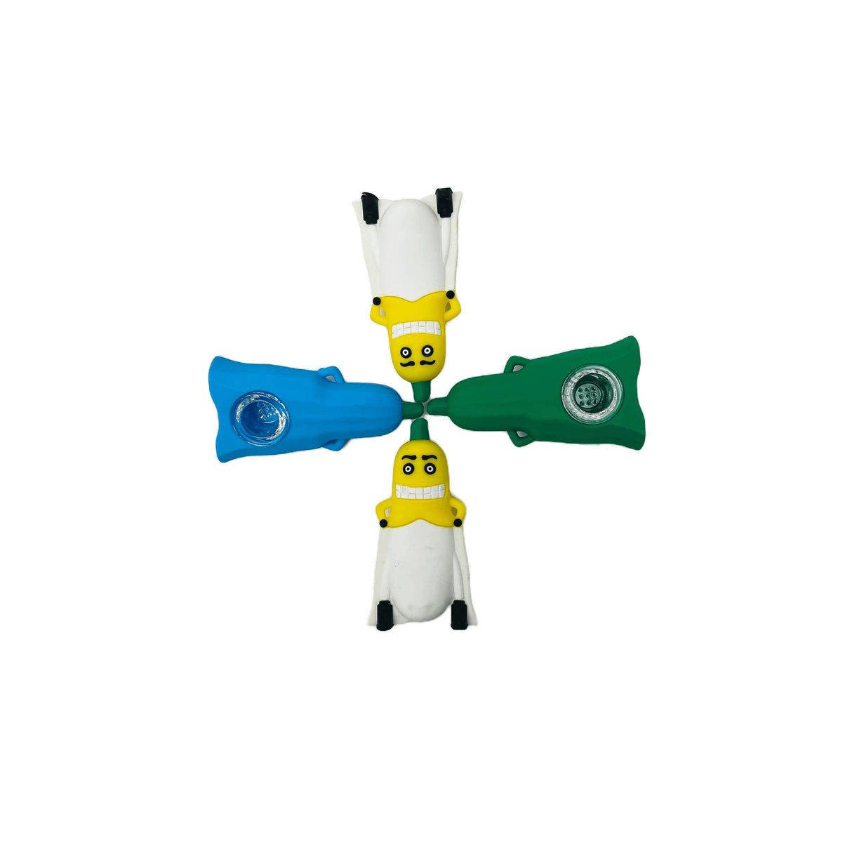 Best Mix Caracter Silicon Pipe - SmokeMEGA