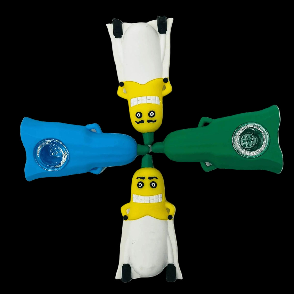 Best Mix Caracter Silicon Pipe - SmokeMEGA