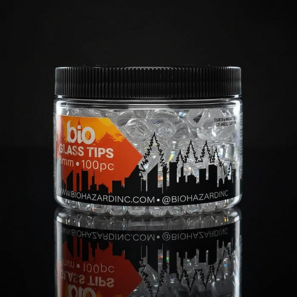 Bio Carbon | Glass Tips 8mm,10mm,12mm - SmokeMEGA