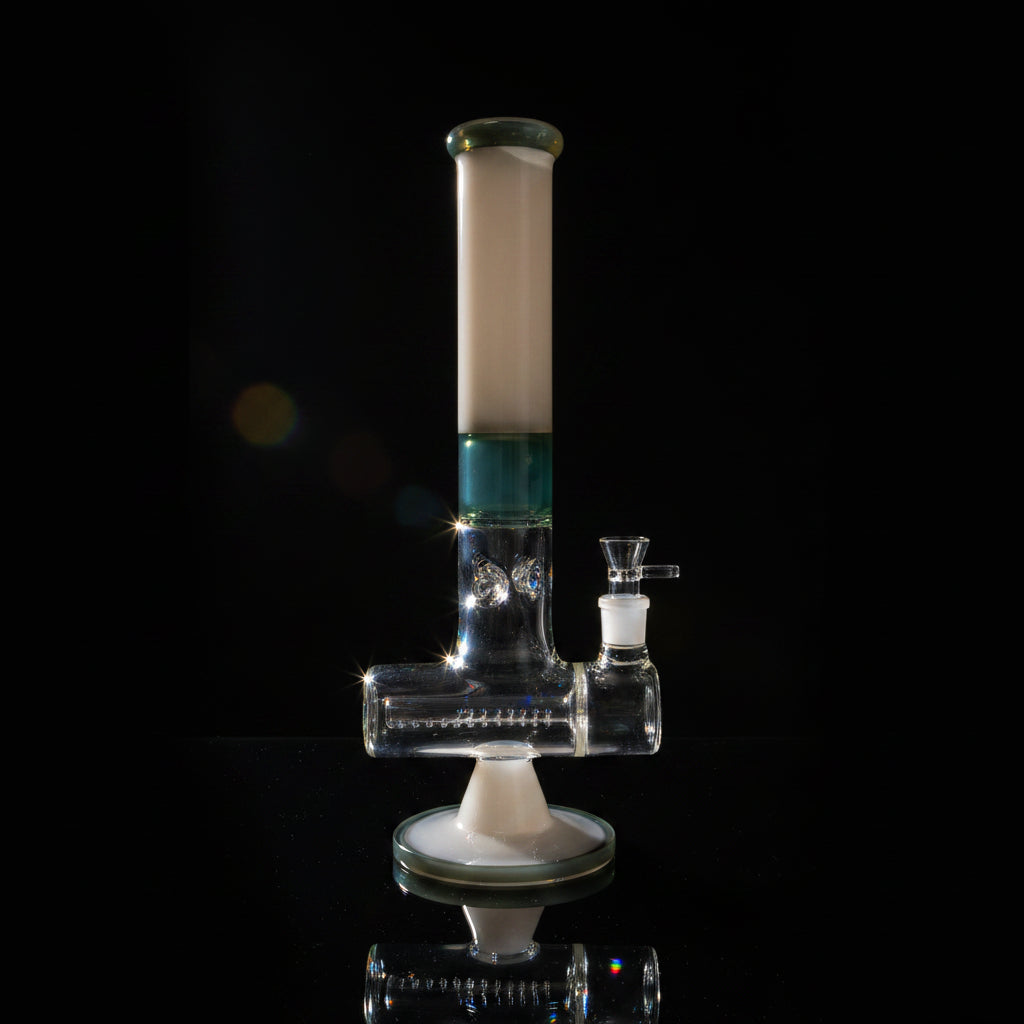Bong | Quintuple Showerhead Inline Perc Bong 16"