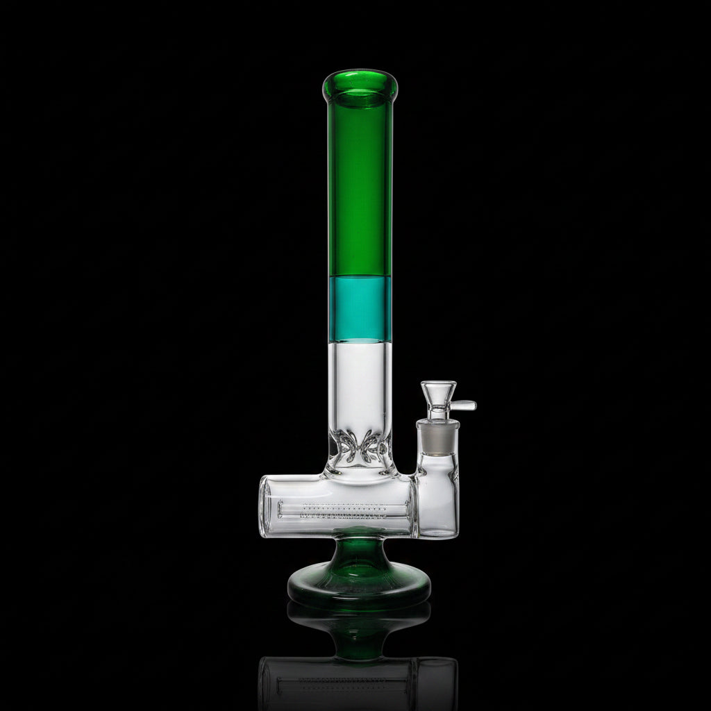 Bong | Quintuple Showerhead Inline Perc Bong 16"