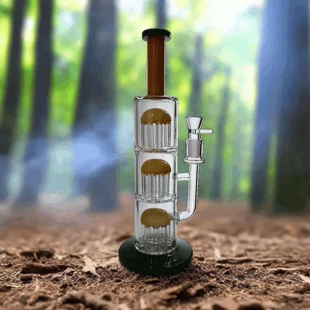 Bong | Three Tree Perc Bong 13"