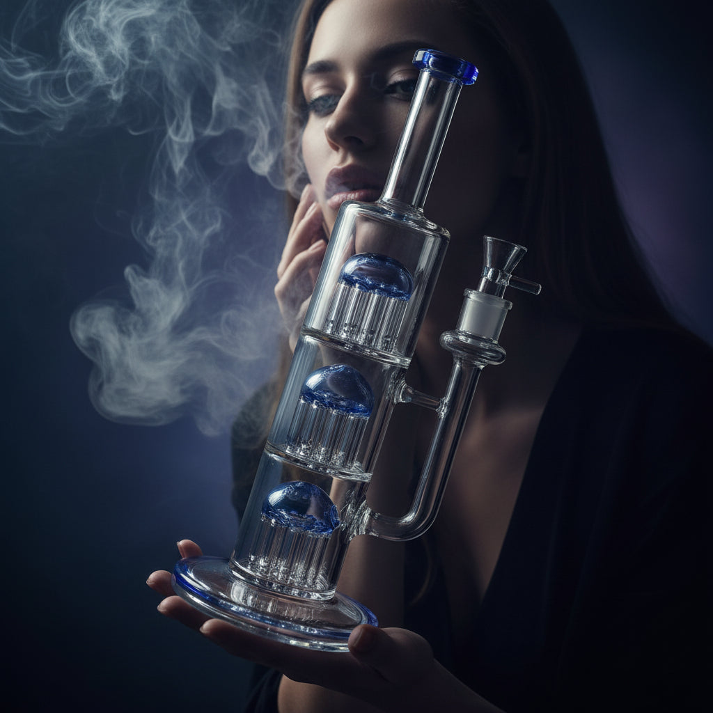 Bong | Three Tree Perc Bong 13"