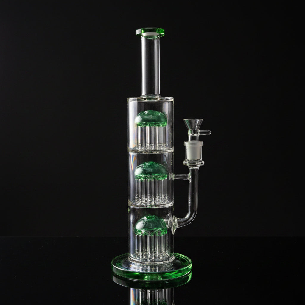 Bong | Three Tree Perc Bong 13"