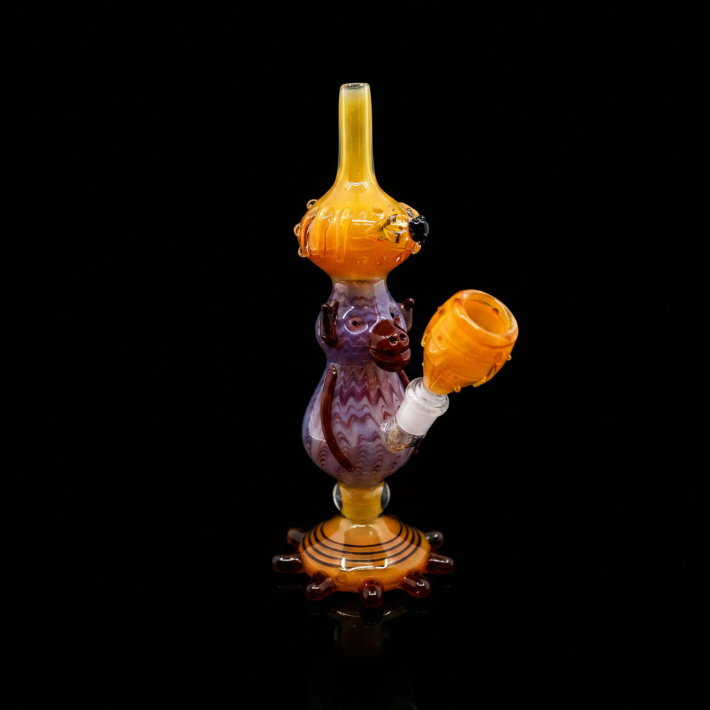 Bubbler | Hand Made Chimpanzee Head - SmokeMEGA