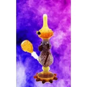 Bubbler | Hand Made Chimpanzee Head - SmokeMEGA