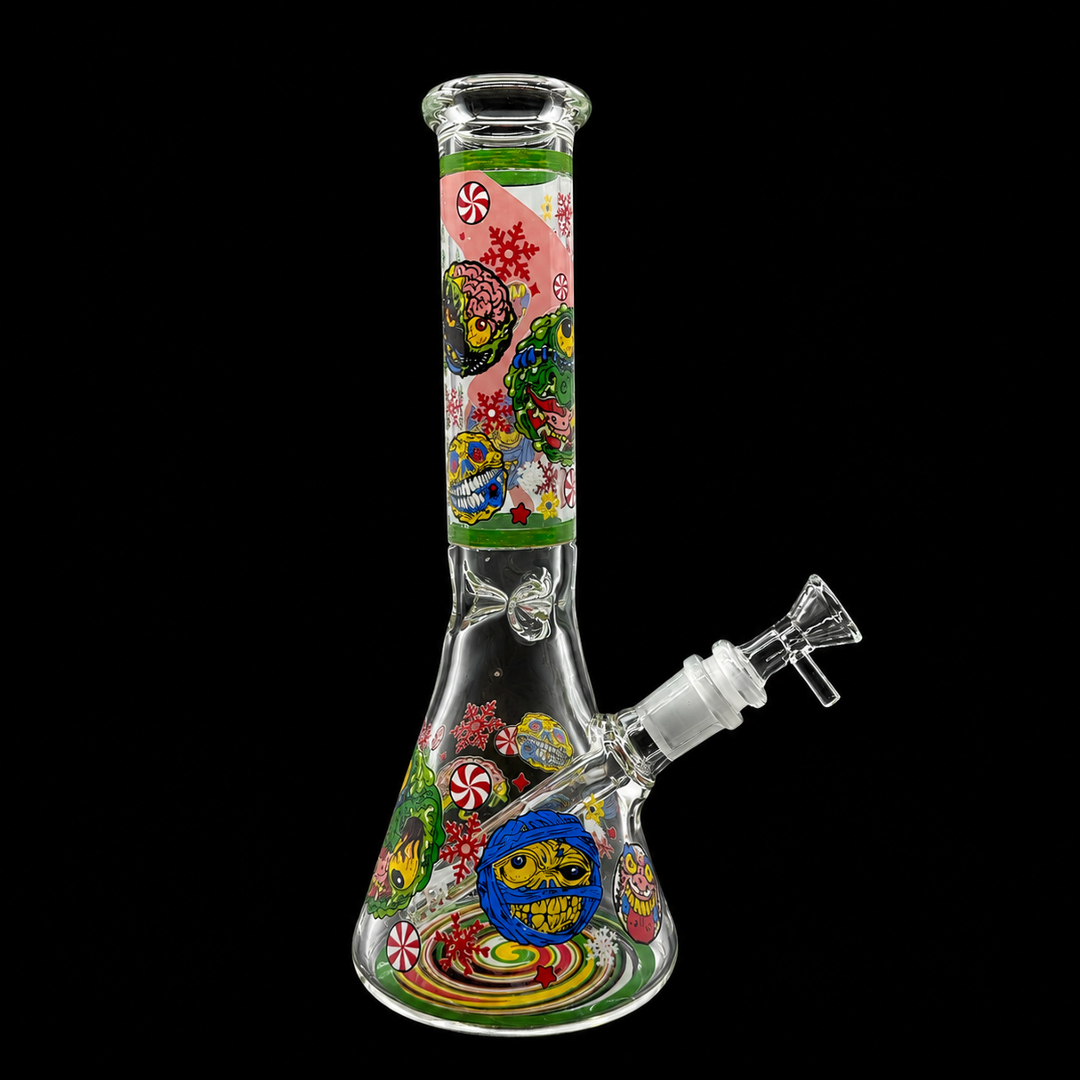 10 Inch Christmas Monster Beaker Bong | SmokeMEGA