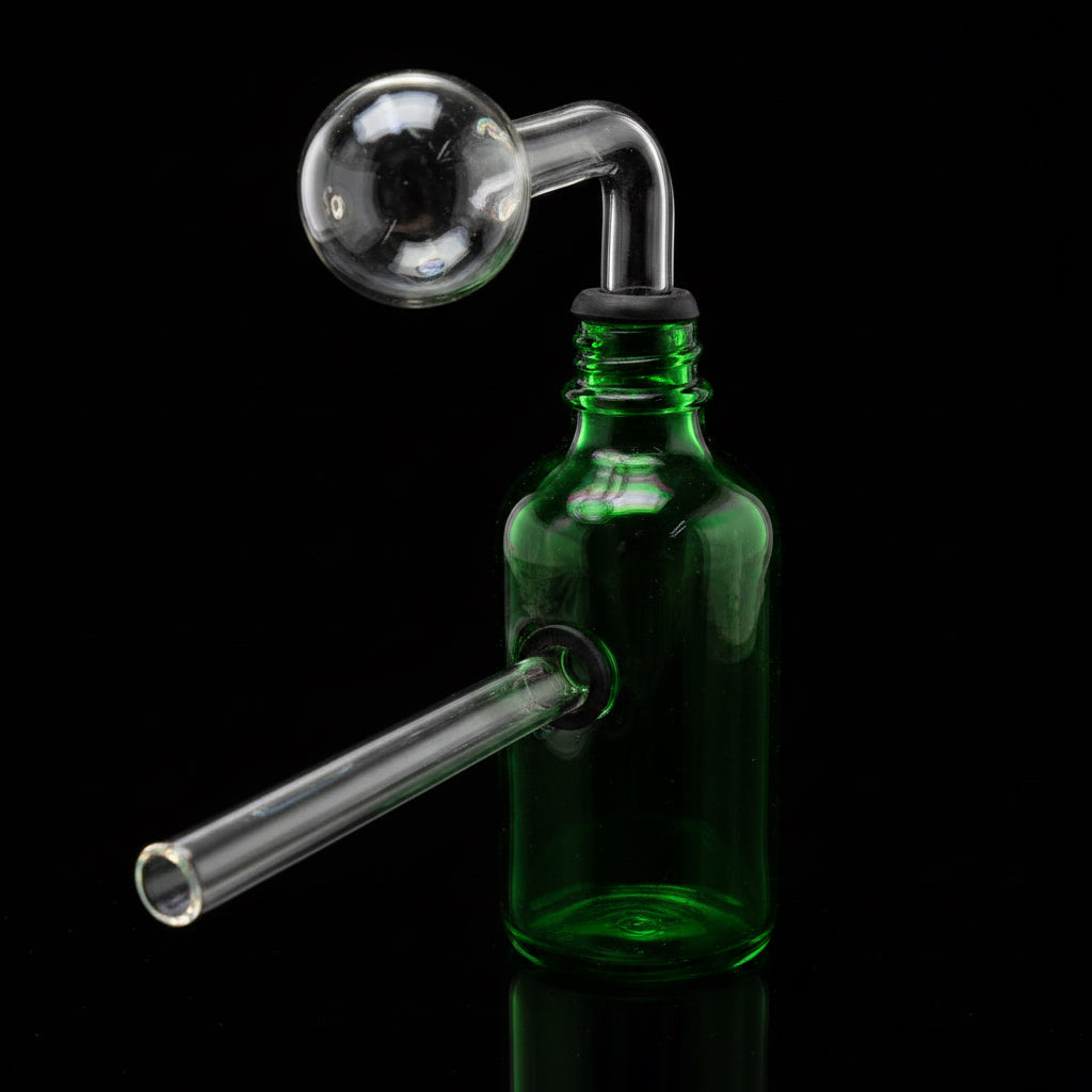COLOR Glass OIL TANK RIG - SmokeMEGA