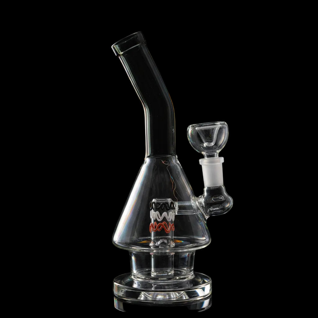 DAB RIG | 8 Inch Rasta Art Shower Head - SmokeMEGA