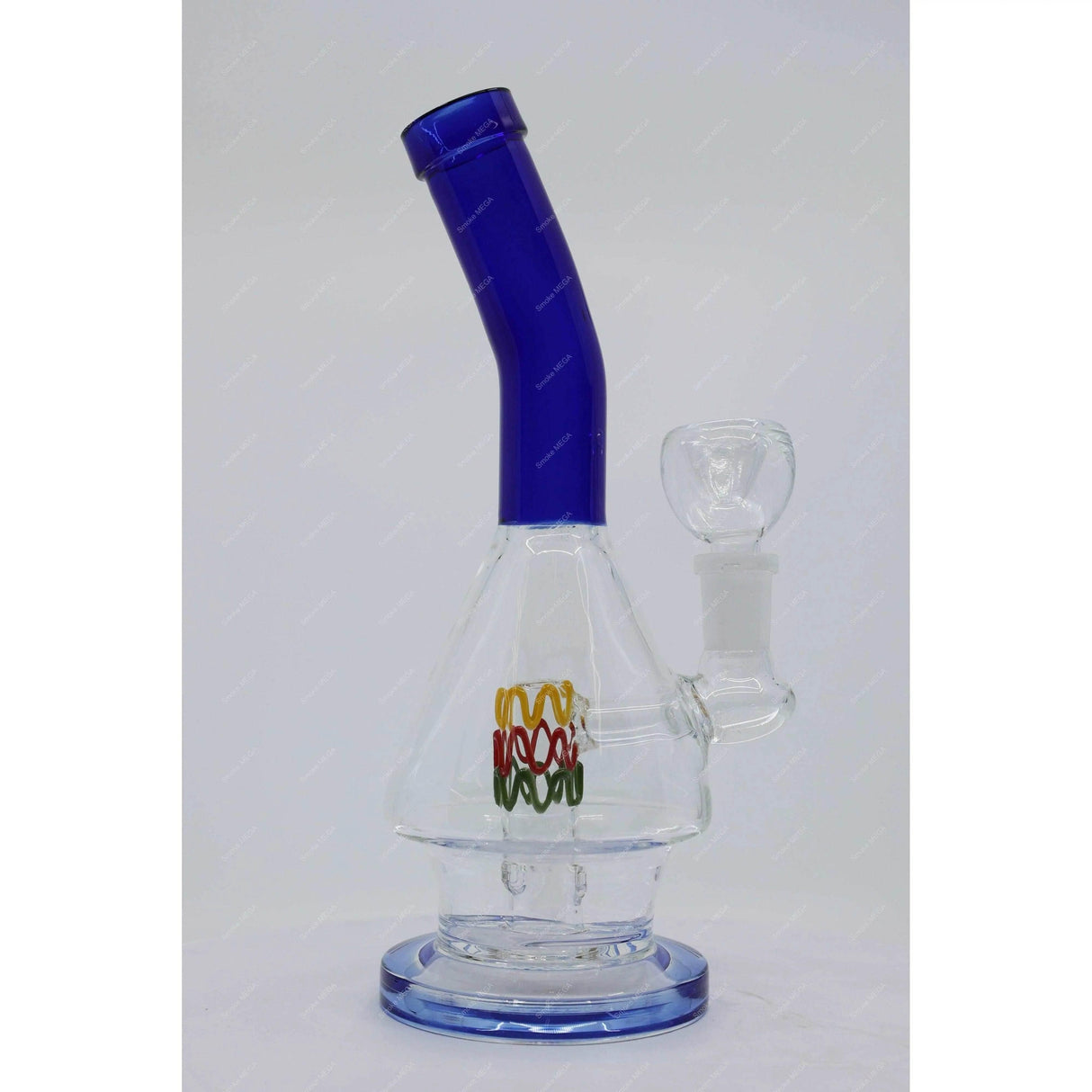 DAB RIG | 8 Inch Rasta Art Shower Head - SmokeMEGA