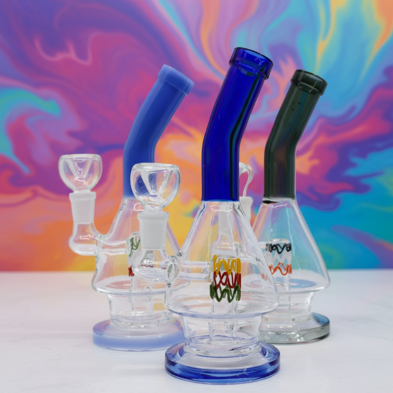 DAB RIG | 8 Inch Rasta Art Shower Head