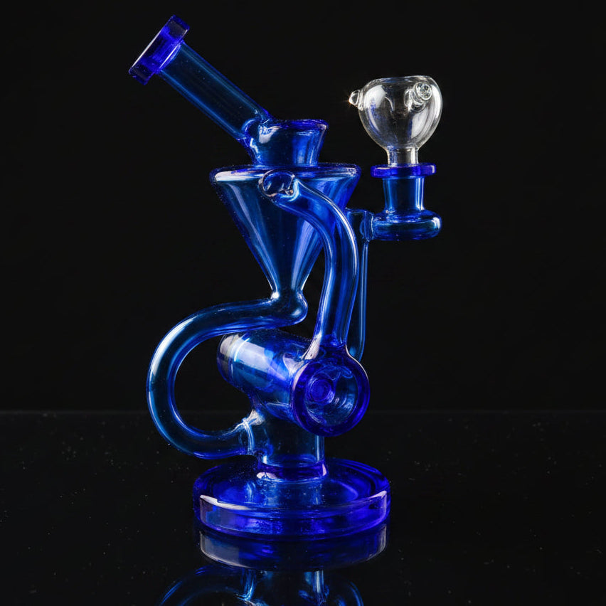 DAB RIG | Pulsar Metallic Inline Recycler Dab Rig 8"