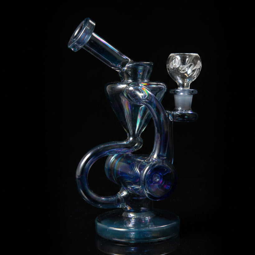 DAB RIG | Pulsar Metallic Inline Recycler Dab Rig 8"