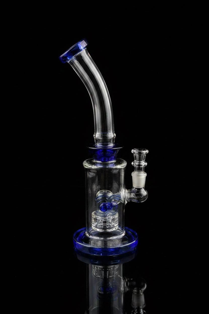 Dab Rig | 10Inch Sower Head with Glass ART Work - SmokeMEGA