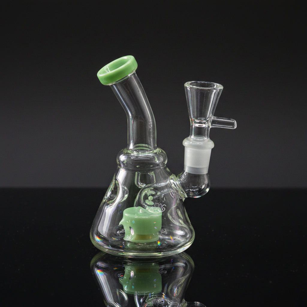 Dab Rig | 6" Ice Punch Shower Head Percolator Dab Rig