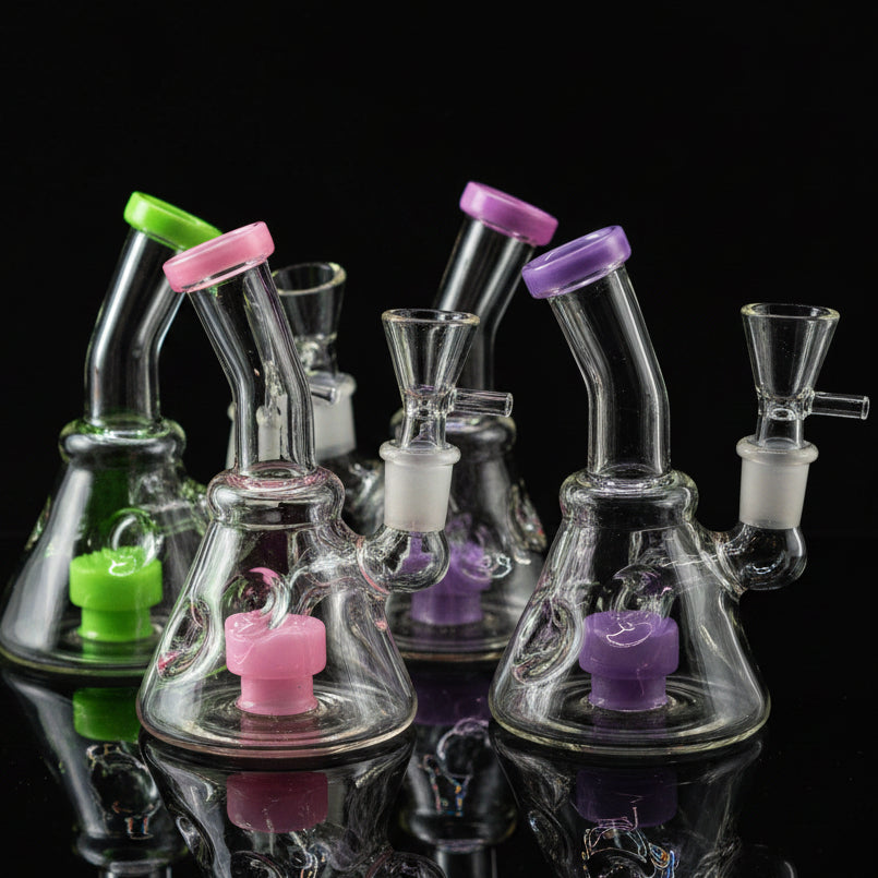 Dab Rig | 6" Ice Punch Shower Head Percolator Dab Rig