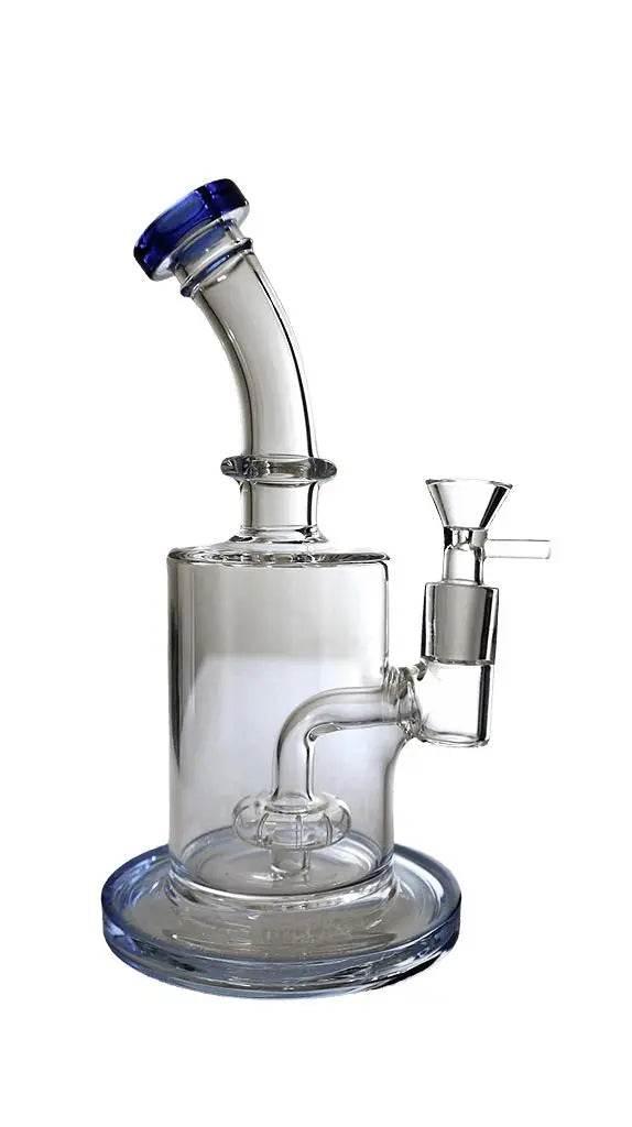 Dab Rig | 8 Inch Showerhead Bent Neck Percolator - SmokeMEGA