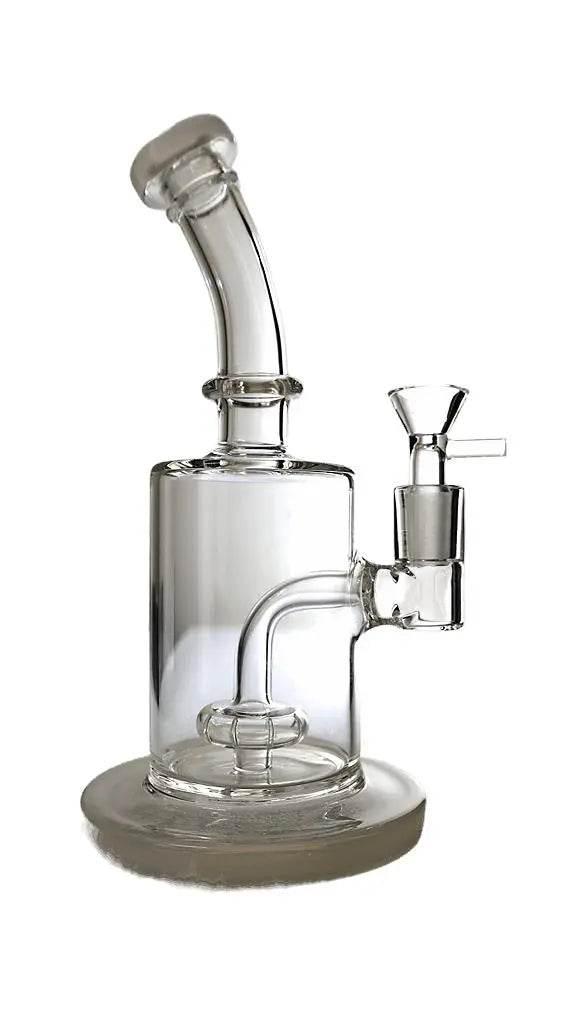 Dab Rig | 8 Inch Showerhead Bent Neck Percolator - SmokeMEGA