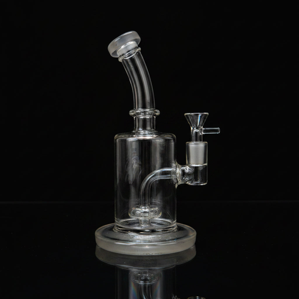 Dab Rig | 8 Inch Showerhead Bent Neck Percolator - SmokeMEGA