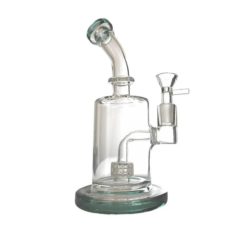 Dab Rig | 8 Inch Showerhead Bent Neck - SmokeMEGA