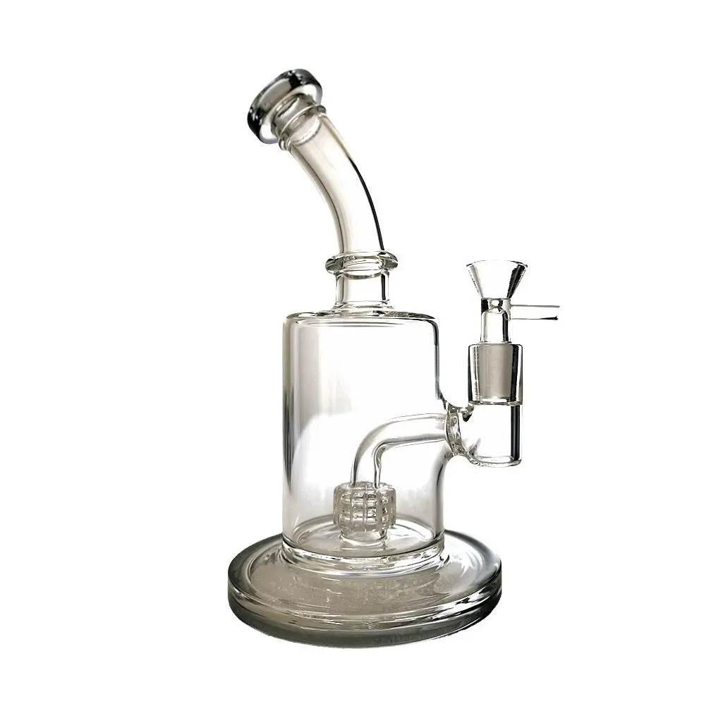 Dab Rig | 8 Inch Showerhead Bent Neck - SmokeMEGA
