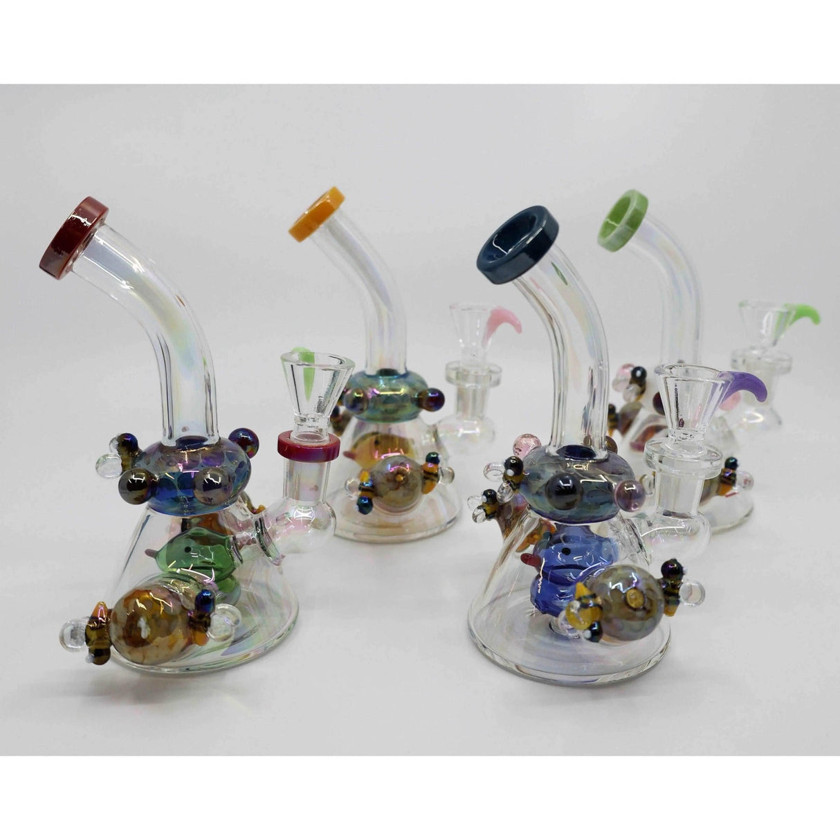Dab Rig | Heady Shower Head Bant - SmokeMEGA