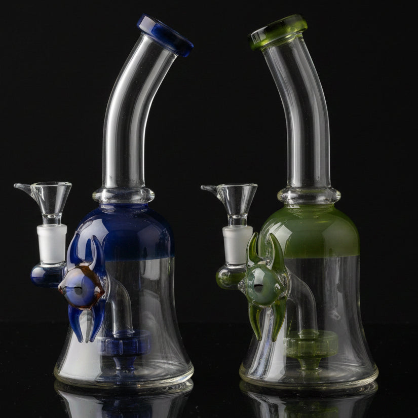 Dab Rig | Horned Eye Glass Dab Rig Bong 8.5"