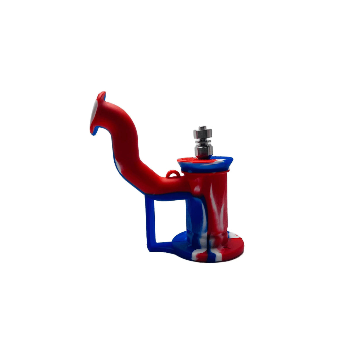 Dab Rig | SK - 765 SILICONE OIL BARREL PIPE - 6IN - SmokeMEGA