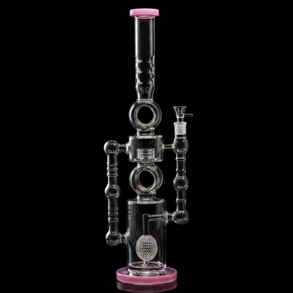 Dab Rig | Shower Head Recycle 22 Inch - SmokeMEGA
