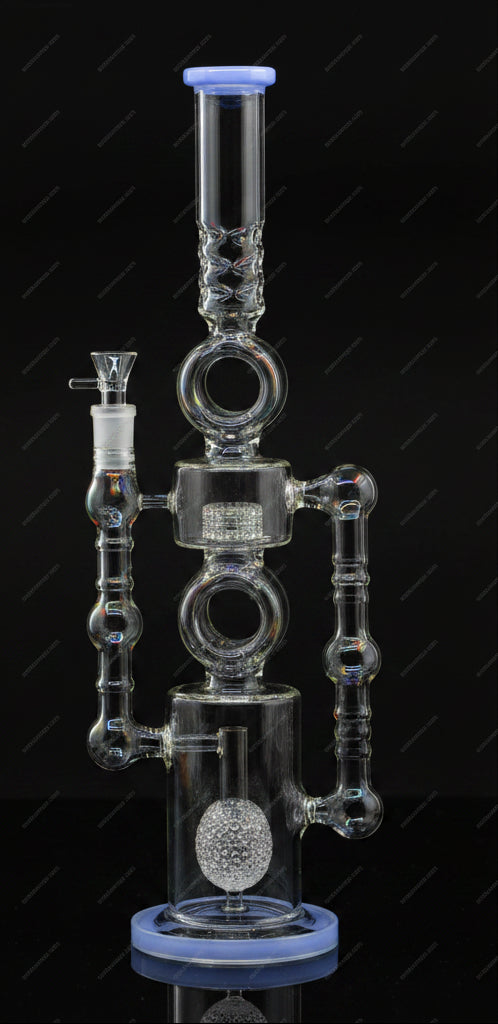 Dab Rig | Shower Head Recycle 22 Inch - SmokeMEGA