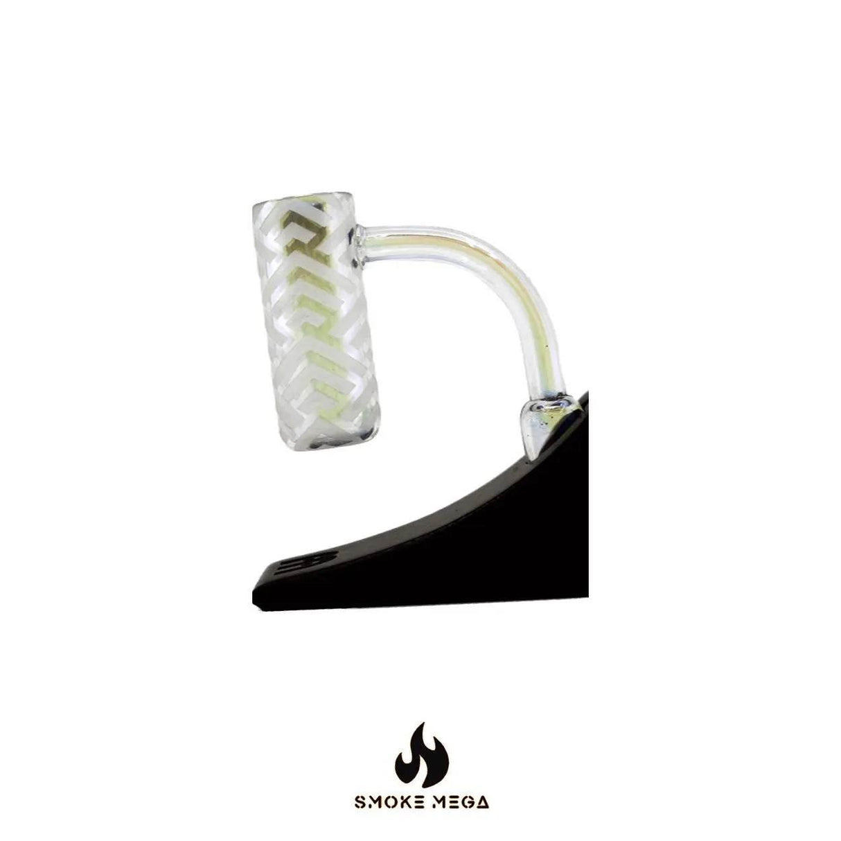 Etched Wicker Banger - 14mm Male - SmokeMEGA