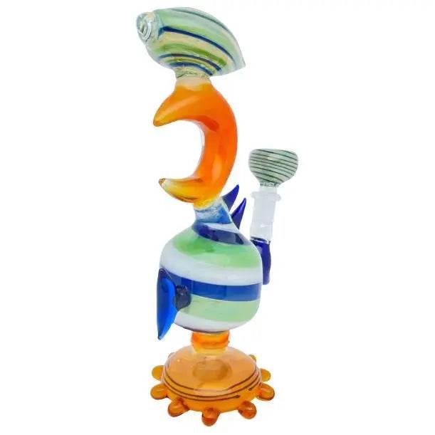 Fish Shape Glass Water Pipe - SmokeMEGA